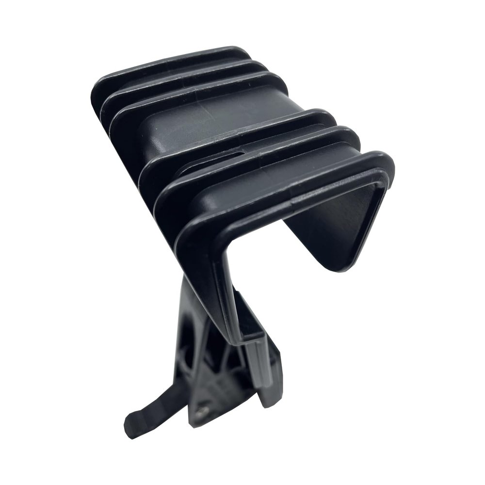 Danik Hook Marine Fender Hanger (Made in USA)  Knotless Adjustable C-Clip for Fast Fender Height Changes  Fits Square & Rectangular Rails on Pontoon and Deck Boats