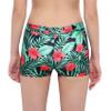 Hedmy Little Girl Shorts for Dance Gymnastic Sport Volleyball Shorts Kid Biker Shorts Running Training Shorts Hibiscus 9-10 Years view 2