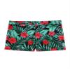 Hedmy Little Girl Shorts for Dance Gymnastic Sport Volleyball Shorts Kid Biker Shorts Running Training Shorts Hibiscus 9-10 Years view 4