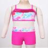 Agoky Kids Girls 2PCS Sports Outfits Ballet Gym Sequins Mermaid Tank Top Shorts Set Tankini Swimwear Gymnastics Tracksuit Colorful Fish Scales 12 Years view 3
