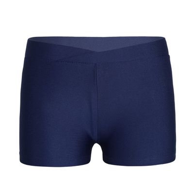 Hedmy Little Girl Shorts for Dance Gymnastic Sport Volleyball Shorts Kid Biker Shorts Running Training Shorts Navy Blue 3-4 Years