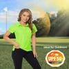 TACVASEN Golf Shirt for Women Short Sleeve Collared Shirts Womens Athletic Shirts Casual Work Shirts Quick Dry Poloshirt Bright Green view 3