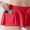 Women Pleated Tennis Skirt with Pockets Badminton Yoga Sports Shorts Athletic Skirts Cycling Gym Fitness Shorts QDK260-Grass EN8 XL view 4