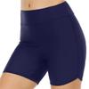 Womens Shorts High Waisted Swim Bottoms Bathing Suit Bottom Shorts Swimsuit Bottom Wide Elastic Band Sports Yoga Light Blue L view 2