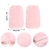 XEPST Faux Fur Fuzzy Leg Warmers Furry Boot Covers for Women, Warm Fuzzy Boot Cuff Boot Sleeves Leg Warmers for Party Costumes - Pink view 4