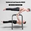 GGZONE Dip Bar, Dip Stand Station for Full Body Strength Training, Adjustable Height 32.2Inches - 35.4Inched view 3