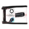LSRRYD Mountain Bike Hollow Integrated Crankset 160mm 165mm 170mm 175mm Crank Arm Set Aluminum Alloy Mountain Bike Cranksets with BB Double Chainring 50-34T 52-36T 53-39T for 7-12 Speed(53-39T,170mm) view 2