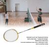 205 Badminton Racket, Split Iron Alloy Badminton Racket Set, Reduced Wind Resistance, Non Slip, T Shape Serve Design, for Amateur Beginner Training Outdoor Backyard Playground Gym view 2