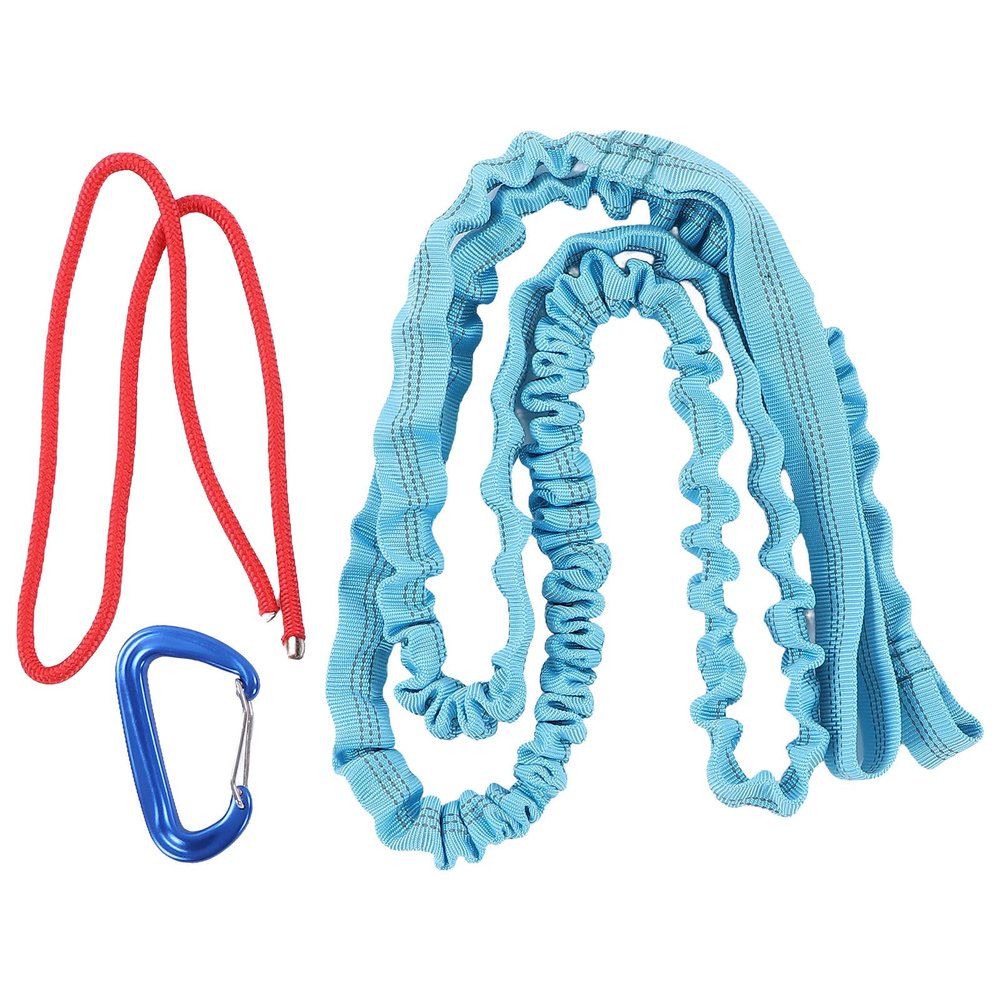 UPQRSG Bike Tow Rope, Flexible Elastic Shock Absorption Collision Bike Trailer for Kids, Simple Ope ion Utilities Bike Attachment for Kids, for Journey