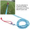 UPQRSG Bike Tow Rope, Flexible Elastic Shock Absorption Collision Bike Trailer for Kids, Simple Ope ion Utilities Bike Attachment for Kids, for Journey view 2
