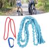 UPQRSG Bike Tow Rope, Flexible Elastic Shock Absorption Collision Bike Trailer for Kids, Simple Ope ion Utilities Bike Attachment for Kids, for Journey view 4