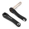 LSRRYD Crank Arm Bicycle 110mm 127mm 140mm 150mm 155mm 160mm Premium Aluminum Alloy Left Right crankarm Crank for Mountain Bike Road Bike(127mm) view 3