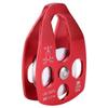 JEOZBM Climbing Pulley, 32KN Heavy Duty Single Rope Pulley, Aluminum Outdoor Climbing Pulley, Hauling Pulley for Rock Climbing, Rappelling, Zipline Sports(Red) view 1