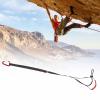 JEOZBM Climbing Foot Annulus, Adjustable Climbing Ascender Strap, Climbing Sling Cordage Foot Annulus, Climbing Equipment for for Mountaineering Rock Climbing Rappelling Engineering view 3