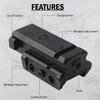 Gotical Green Beam Laser Sight | USB Rechargeable | Fits 11mm/20mm Rails, Compact USB Rechargeable Green Laser Dot Sight Easy Clamps on 11mm 20mm Standard Rail with Pressure Switch USB Charging Cable view 3