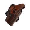 Genuine Leather Paddle Holster for S&W Models 686,586,60,10,19 357 Magnum Gun Holster - Revolver Paddle Holster (S&W Model 10 4" Barrel, Left) view 3