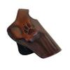 Genuine Leather Paddle Holster for S&W Models 686,586,60,10,19 357 Magnum Gun Holster - Revolver Paddle Holster (S&W Model 10 4" Barrel, Left) view 4