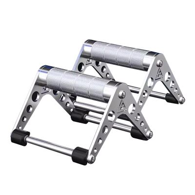 ERRULAN Push Up Stands for Fitness Training - Stainless Steel Pushup Bars with Non-Slip Handle, Lightweight Fitness Bars for Home & Workout