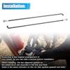 X AUTOHAUX 36pcs 14G J Bend Bicycle Steel Spokes 153mm 6.02" Cycle Spokes with Brass Nipples for Mountain Bike MTB view 4
