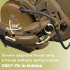 Free-Angle Tactical Headset Rail Mount Compatible with Peltor Comtac Headset Adapter On Team Wendy EXFIL/Flux M-Lok/Ops-Core Fast Arc Rail Adapter, Airsoft Helmet Accessory for Comtac ,,,,(OD) view 3