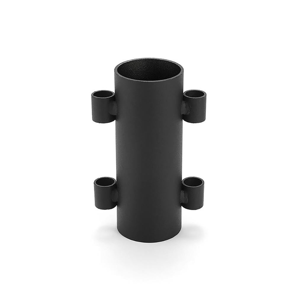Awning Rod Holder Lightweight Rust-Proof Outdoor Camping Canopy Fixed Tube Tent Pole Accessories (Color : Without nut)