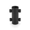 Awning Rod Holder Lightweight Rust-Proof Outdoor Camping Canopy Fixed Tube Tent Pole Accessories (Color : Without nut) view 1