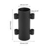 Awning Rod Holder Lightweight Rust-Proof Outdoor Camping Canopy Fixed Tube Tent Pole Accessories (Color : Without nut) view 4