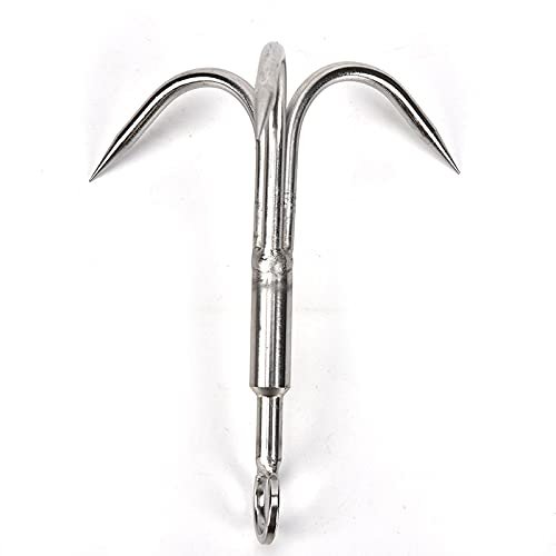 HUFFA 1pc Mountaineering Climbing Tools Outdoor Anchor Hook Clasp Grappling Tackle for Boat Fishing Climbing Claw Accessories