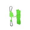 4M Adjustable Lanyard for Tent Fan Tent Wind Plant Lamp Rope Ratchet Hanger Lifting Pulley Hook Camping Buckle (Color : Green) view 1