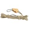 Tent Rope Lock Pulley Adjuster Fixed Buckle Rope Adjustable Ratchet Pulley Wind Stopper Tie Downs Rope Hanger Camping (Color : Small 4mm) view 4