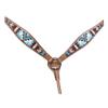 HILASON Western Horse Genuine Leather Breast Collar Geometry | for Horses view 1