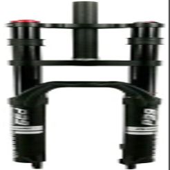 ZECHAO 27.5 29In Suspension Fork,Disc Brake QR 9MM Double Shoulder Front Fork 1-1/8 Air Shock Absorber Forks 160mm Travel HL 2250g Outdoor (Color : Silver, Size : 29inch)