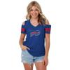 FOCO Buffalo Bills NFL Womens Cold Shoulder T-Shirt - X-Large view 1