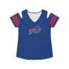 FOCO Buffalo Bills NFL Womens Cold Shoulder T-Shirt - X-Large view 4