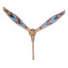 HILASON Western Horse Leather Breast Collar Tan | for Horses