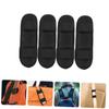 Anneome 4pcs Backpack Strap Pads Comfortable Shoulder Cushion for Decompression Breathable Reduce Strain for School Hiking and view 2