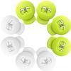 Glove Locks, Lace Locks for Baseball Glove 8 Pack, No More Knots Required, Universal Fit for Baseball and Softball Gloves (Neon Green-White) view 1