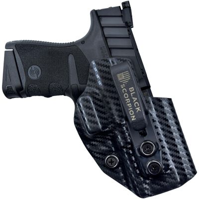 IWB Belt Wing Tuckable Holster fits Stoeger STR-9 MC (Carbon Fiber, Right-Hand Draw)