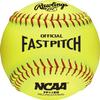 Rawlings | NCAA Recreational Fastpitch Softballs | 11" & 12" Options | 6 & 12 Count Options view 1