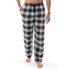 IZOD Men's Jersey Henley and Flannel Pant Set, Grey Heather, XX-Large view 4