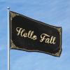 Bedroom Door Decor Hello Fall Flag Boys Room Decor Teenager Funny Flags For Room Guys (Size : 30X45CM) view 1