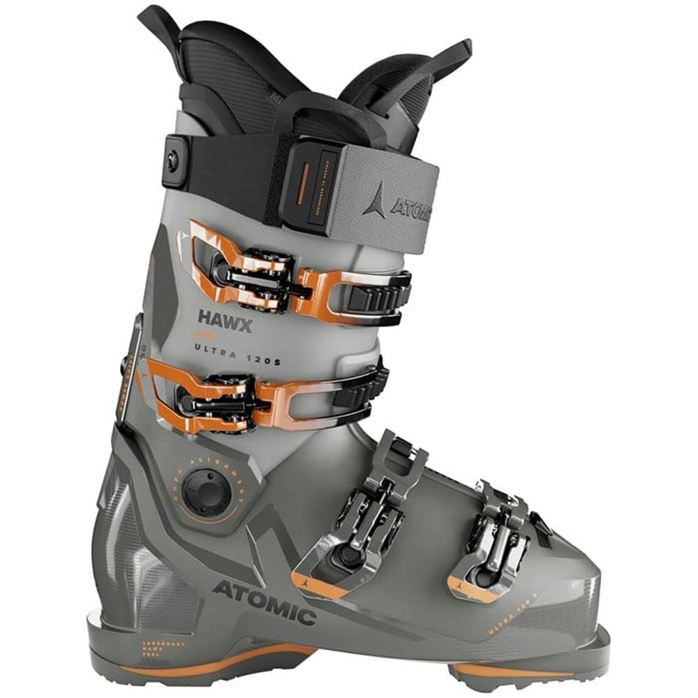 Atomic HAWX Ultra 120 S Gw Ski Boots Dark Grey/Light Grey/Orange 29/29.5 2024