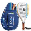 P.ala Padel Racket Set with Bag  Carbon Fiber Padel Racket for Beginner to Intermediate Players, Lightweight 2 lb, 4-Inch Grip, Complete Starter Kit view 1