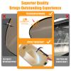 RIZINKART Golf Cart Windshield for Yamaha G29,Customize 5MM Thicken Windshield Replacement Fits Yamaha G29 Drive (2007-2016) Gas and Electric Models - Impact Resistant | UV-Protect Foldable Windshield view 3