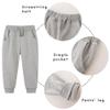 GFQLONG 3 Pack Baby Boy Drawstring Elastic Sweatpants,Toddler Cotton Dinosaur Active Jogger Pants with Pockets,Solid Color,2-3T view 3
