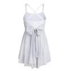 Alvivi Kids Girls Cross Back Camisole Ballet Leotard Tutu Dress Ballerina Lyrical Modern Dance wear Dancing Costume White A 12 Years view 2