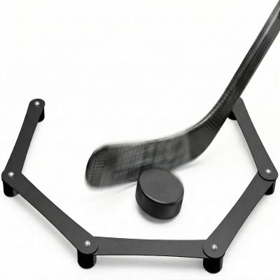 WIPHANY Hockey Stick Handling Training Aid Adjustable Hockey Stickhandling Trainer Suitable for On or Off Ice Portable Hockey Training Aid for Improving Puck Control Dangler