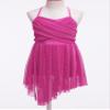 Alvivi Kids Girls Cross Back Camisole Ballet Leotard Tutu Dress Ballerina Lyrical Modern Dance wear Dancing Costume Rose A 6 Years view 3