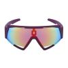 AOOLIA Trendy Geometric Cycling Sport Sunglasses, Driving Running Wraparound UV Protection Outdoor Shield Glasses for Women Men (Red) view 1