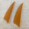 ZSHJGJR 50pcs 3" 4" 5 Shield Cut Archery Fletches Arrow Feathers Turkey Feather Right/Left Wing for DIY Hunting Arrows Accessories (Left Wing, Brown, 5 Inch) view 4